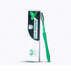 Éclat Dentaire – Dentifrice au Charbon Actif